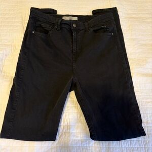 Topshop Moto Jamie Tall Black Skinny Jean